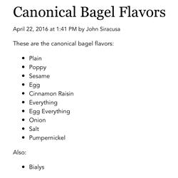 Chapter Post-show: Canonical bagels image.