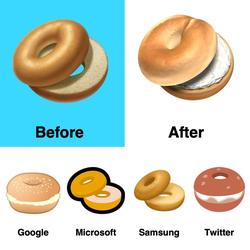 Chapter Bagel-emoji update image.