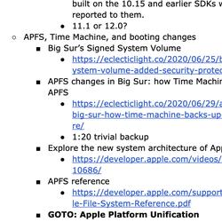 Chapter GOTO: Apple Platform Unification image.