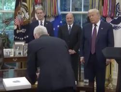 Chapter Tim’s Trump trophy image.