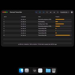 Chapter Overcast Transcriber image.